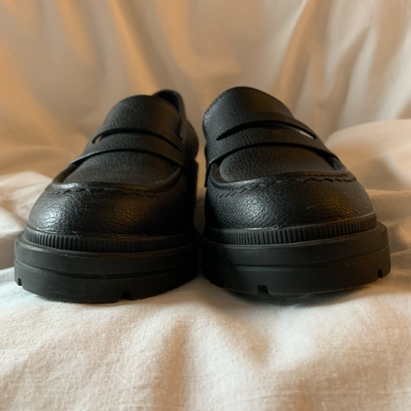 Rocket Dog black 'Imea' chunky loafers - Picture 3 of 9